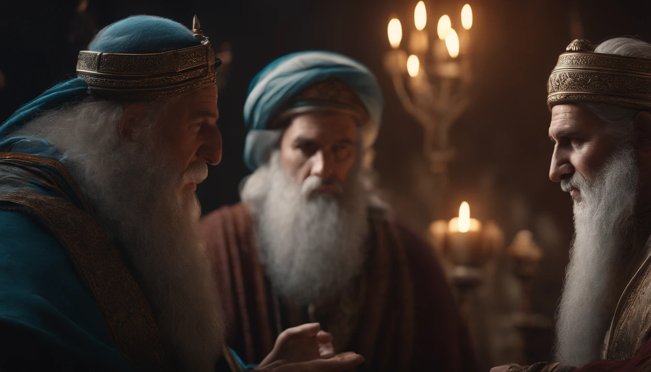 portrait of the 3 wise men, realistic, highly detailed, professional digital painting, artstation, concept art, Unreal Engine 5, photorealism, HD quality, 8k resolution, 4d cinema, 3d, beautiful, cinematic, ultra hd, realistic, vivid colors, highly detailed, UHD drawing, pen and ink, perfect composition, beautiful detailed intricate insanely detailed octane render trending on artstation, 8k artistic photography, photorealistic concept art, soft natural volumetric cinematic perfect light