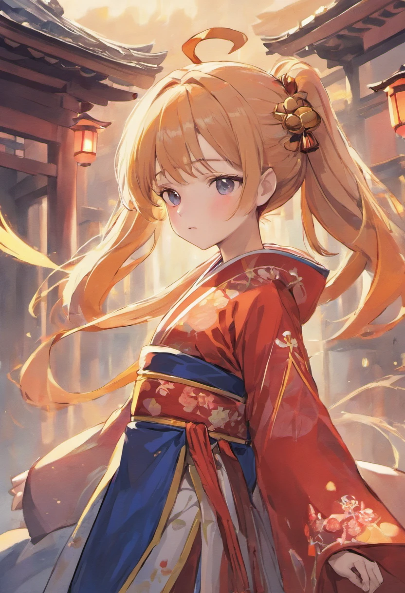Teenage girl Little girl cute Hanfu girl
