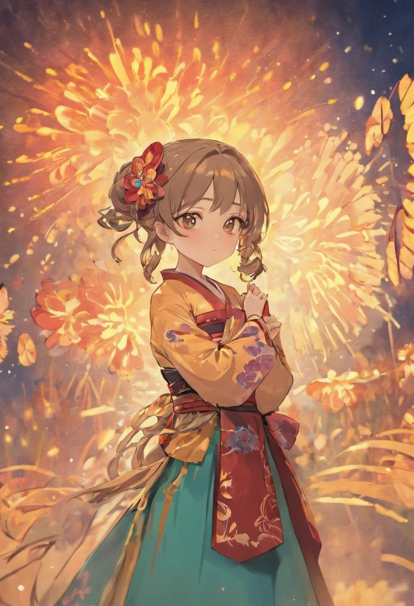 Teenage girl Little girl cute Hanfu girl