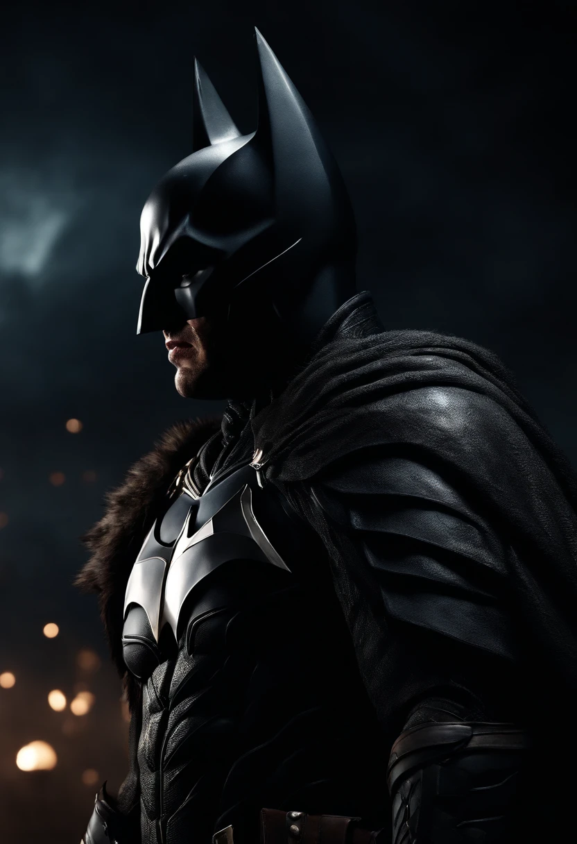 The dark knight, strong male, not fat, overlooking battlefield, spiked armor, greatsword, dark horror, cinematic, fine details, 8k, (dark shot:0.7), Subsurface scattering, (ambient lighting:1.3), (ArtStation:1.3)