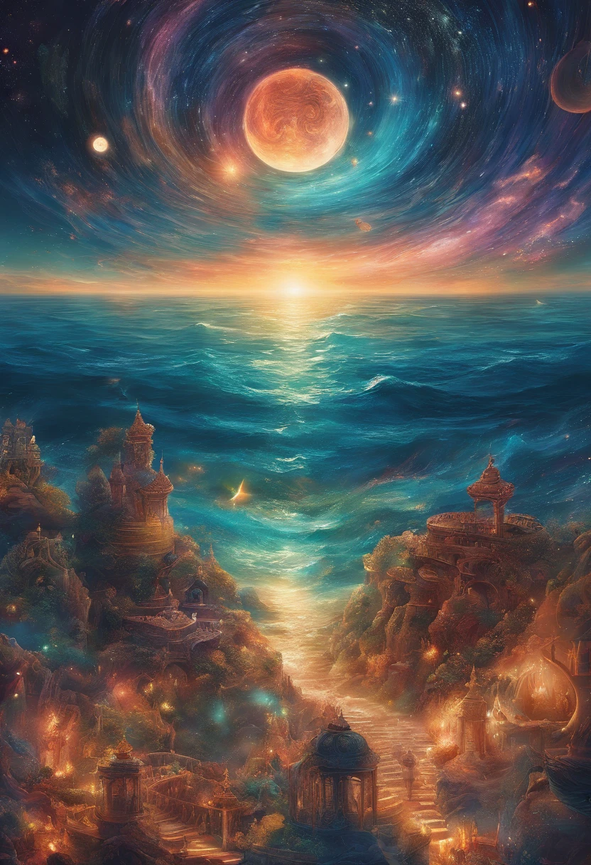 em 8K,Seven Days of God's Creation,The existence of God,Separating the sky from the sea,Mundo de Luz,Mundo do Amor,God bless