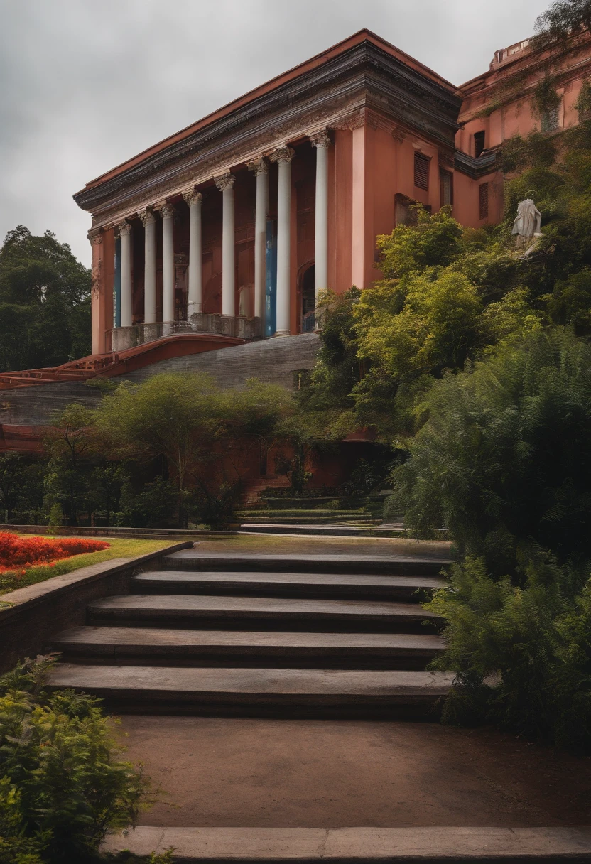 desenhe um negro numa universidade