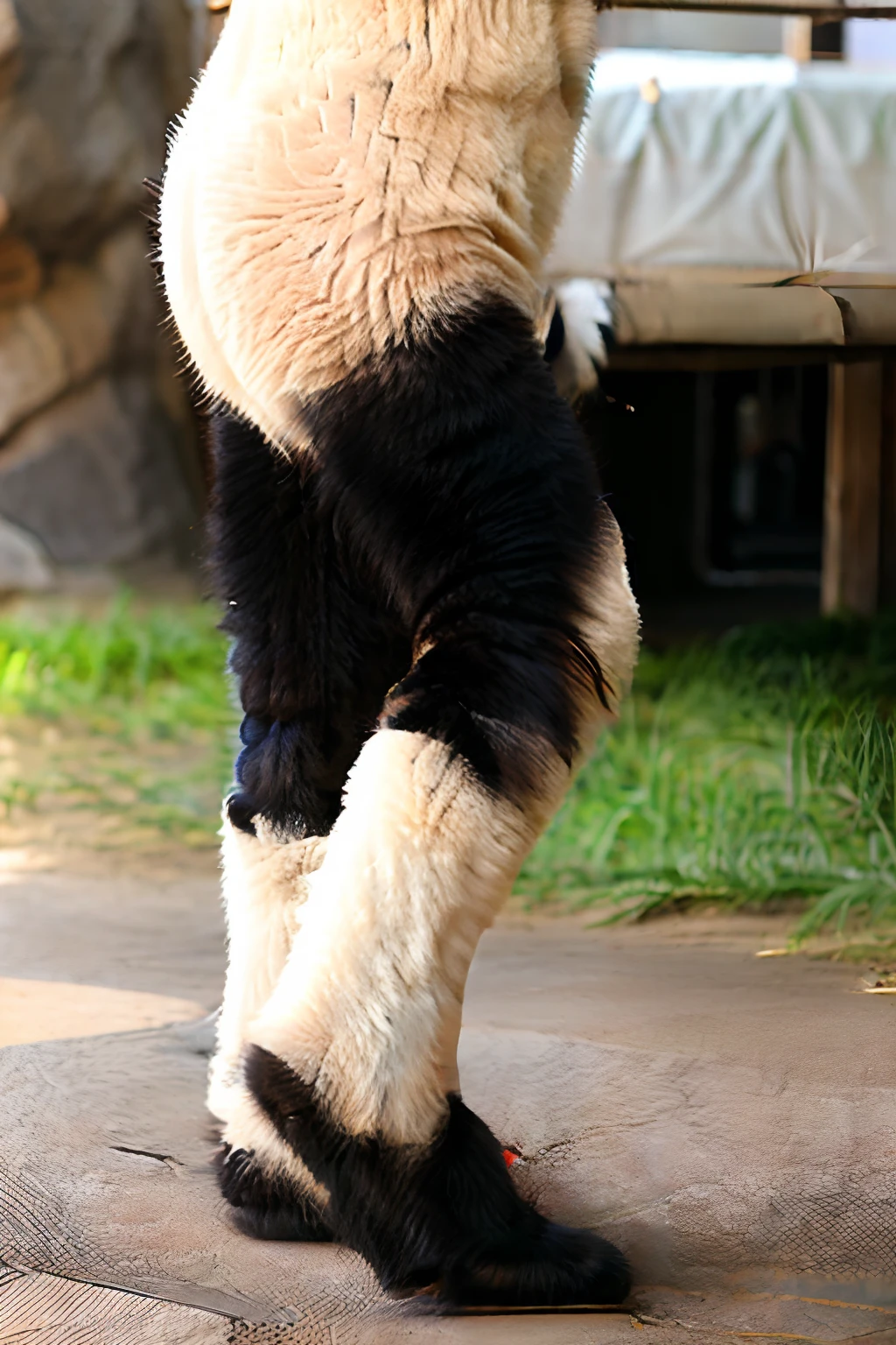 Long Legged Panda