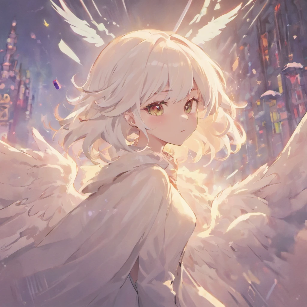 White hairs、fluffy fur、White puppy、Vigorous、Anime loving puppies、,, furry animal,、The loveliness that everyone looks back on、Standing Picture、