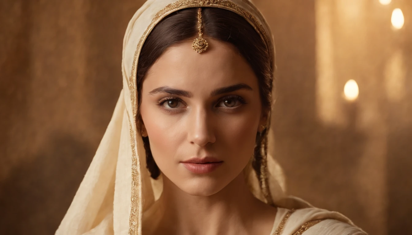 characters from the Holy Bible, ultra realistic 16x9 image with many perfected details, Solomon's Wife