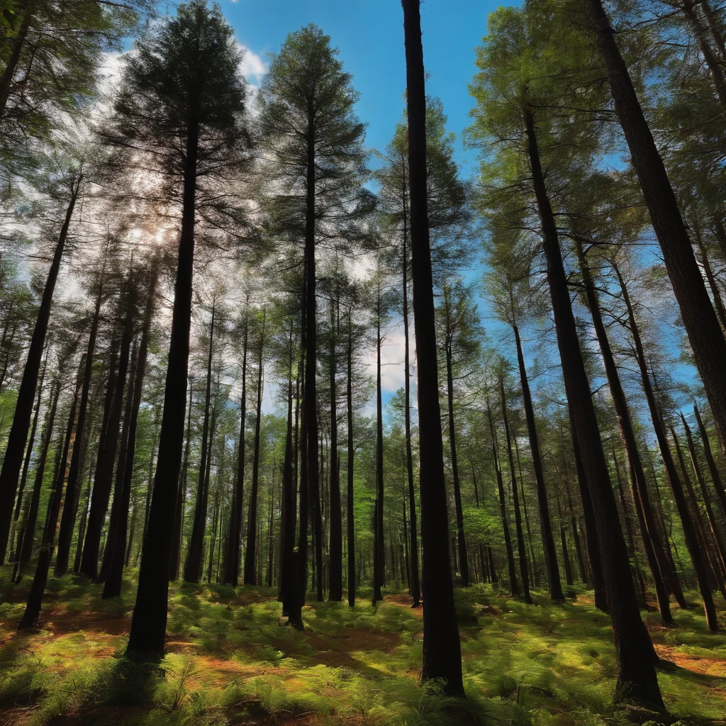 Pine forest