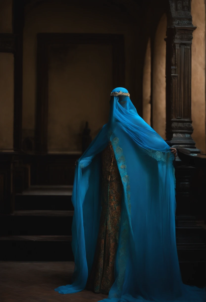 Fantasma azul homem
