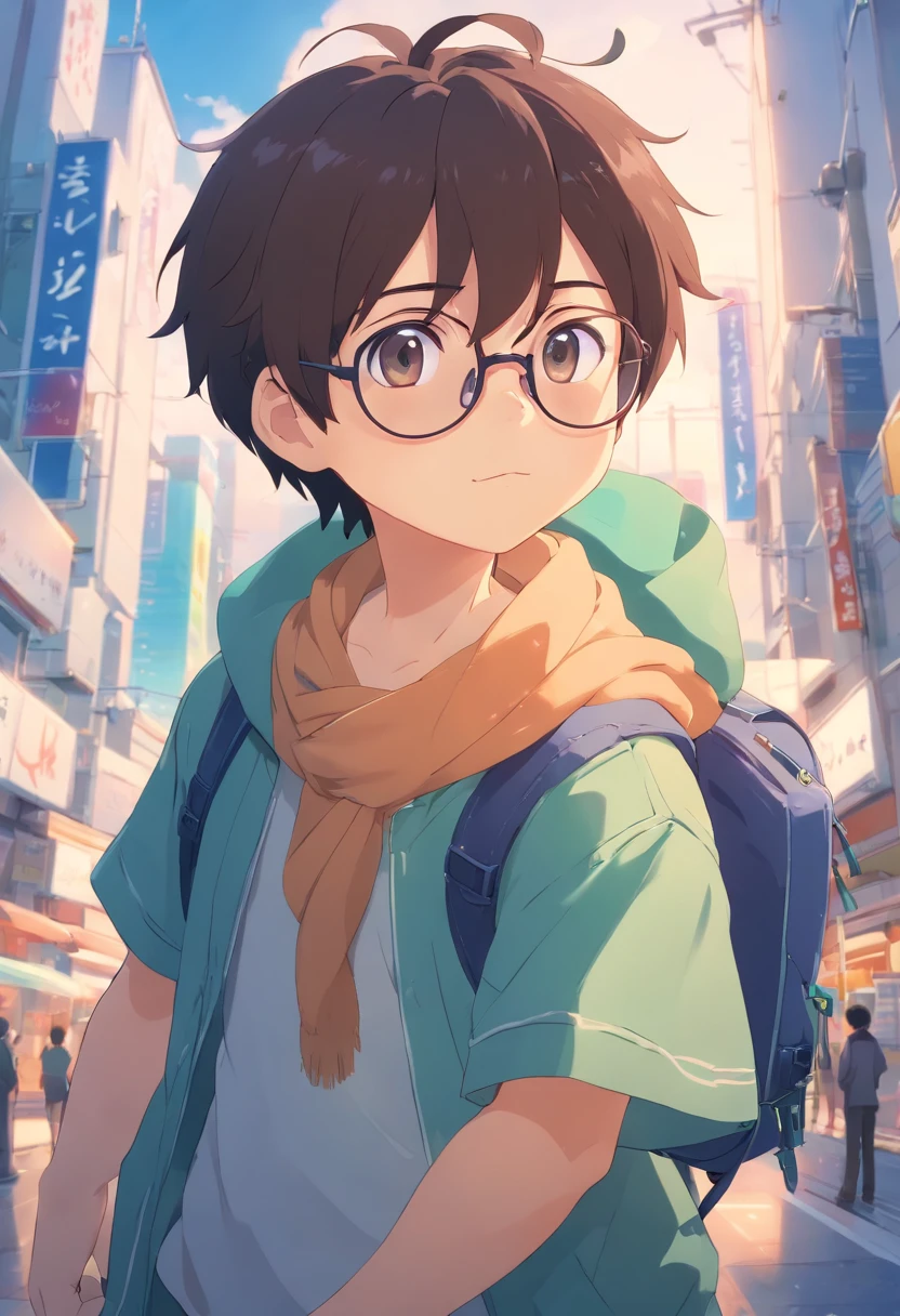 boy chubby with glasses