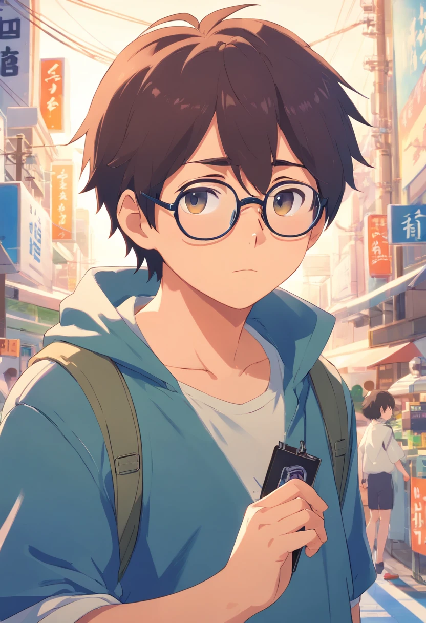 boy chubby with glasses