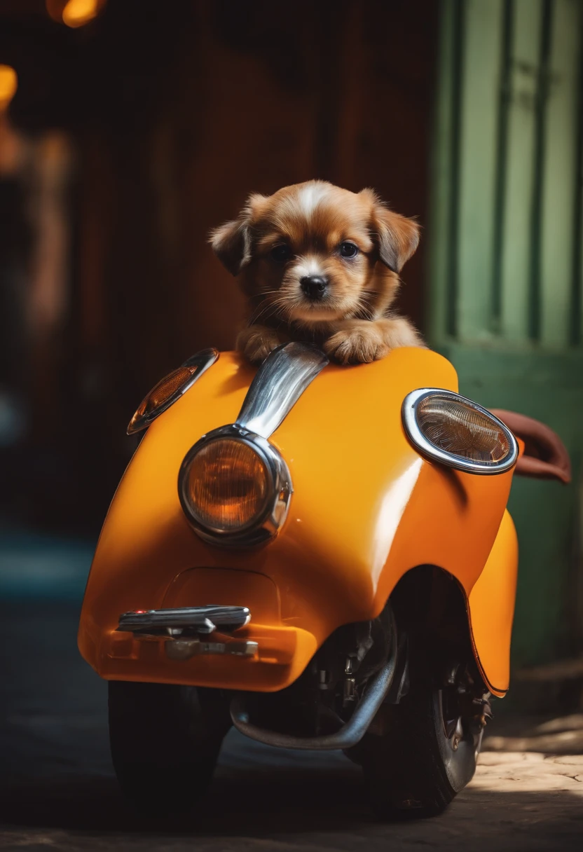 Cachorro motoqueiro