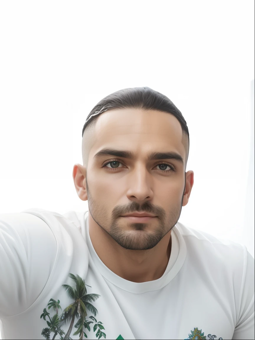 Homem macho, roupa branca, Blusa branca decente, heavens, celestial, Olho realista, olhos detalhados, olhar piedoso, Olhar forte, Rosto detalhado, boca normal, boca detalhada, renderizado, fotorrealista, Ultra HD | | |, 4k, 8k, 16k, alta resolução, imagem 8k, Textura 8k,texturas detalhadas, cores detalhadas, Sombras realistas, sombras detalhadas, decente, long tunic, barba grande, Barba Judeu, floresta nas montanhas, palmeiras, Homem, macho, hebraico, cores detalhadas, nitidez detalhada, Ultra HD | |, Texturas realistas, contraste detalhado, 8k, sem turbante, without a hat, cabelo bem cortado, cabelo militar, cabelo preto natural,