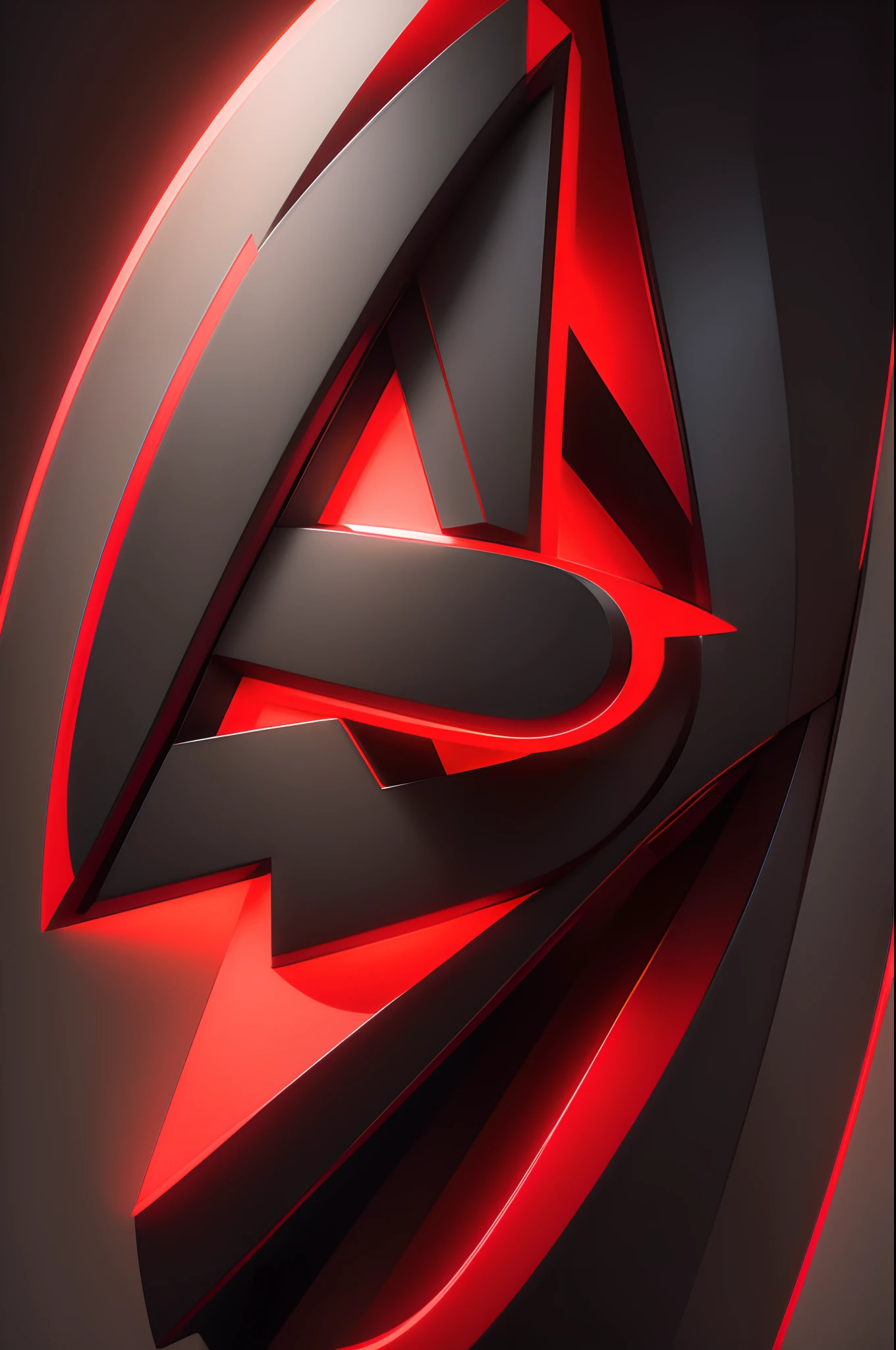 RedKolz design logo, red and black, spotlight, clean letters, absurdres, high res, ultrasharp, 8K, masterpiece