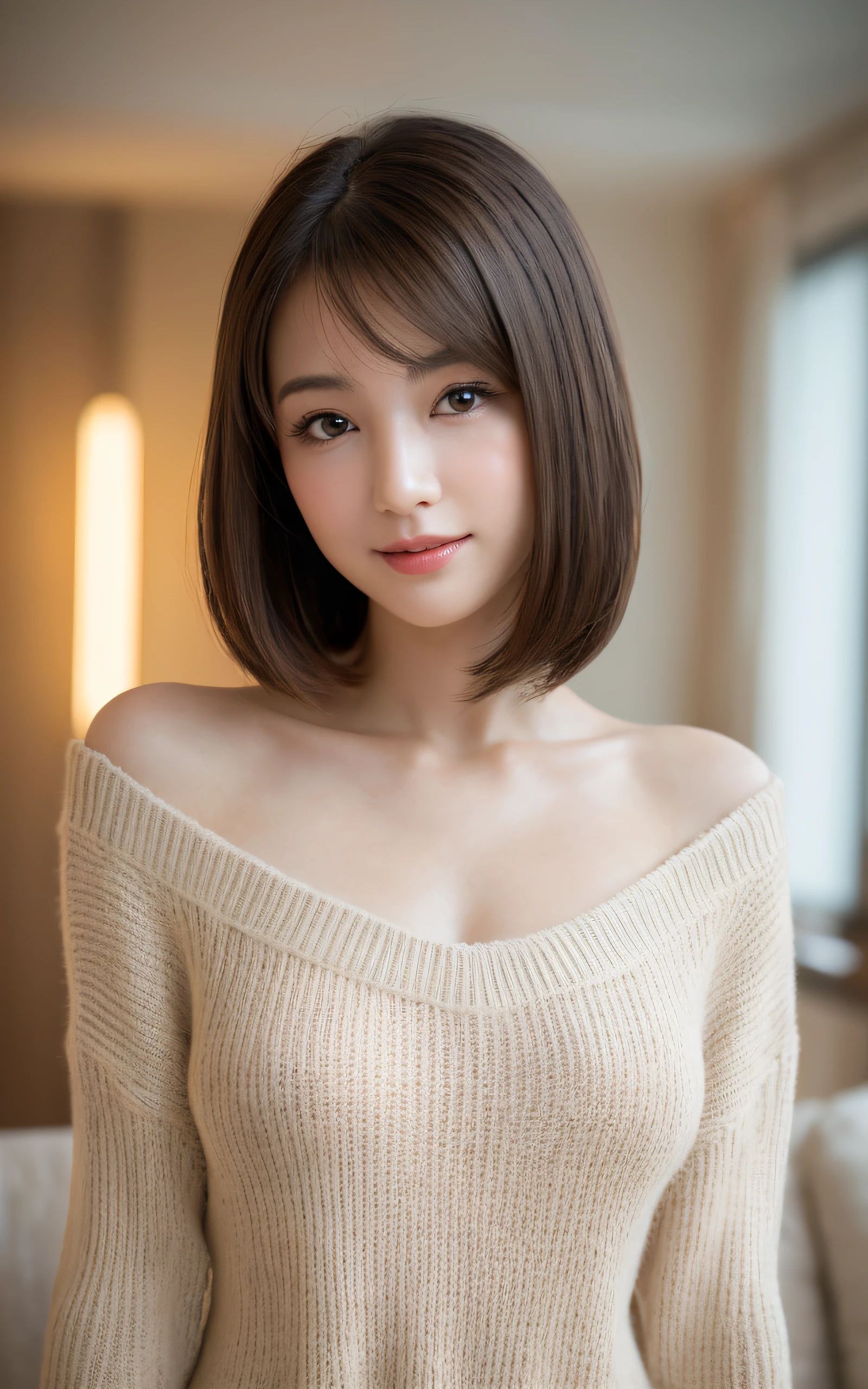 feminine、cute、short hair