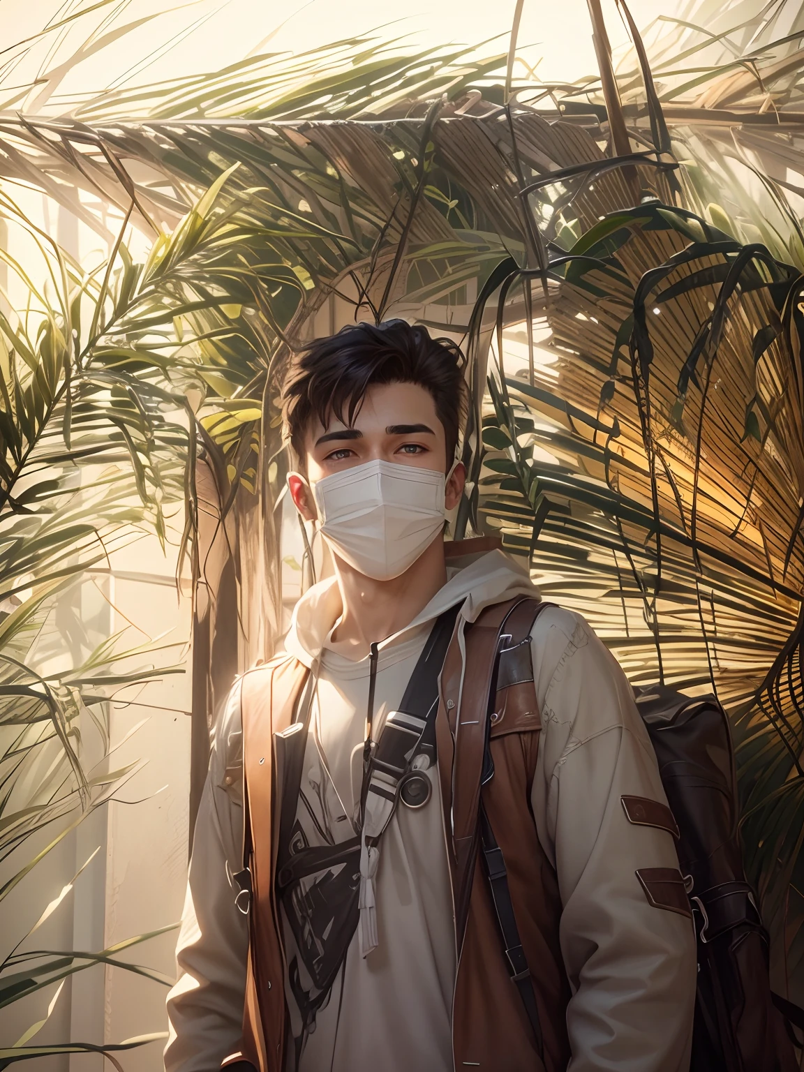 Handsome boy ultra realistic,-v4