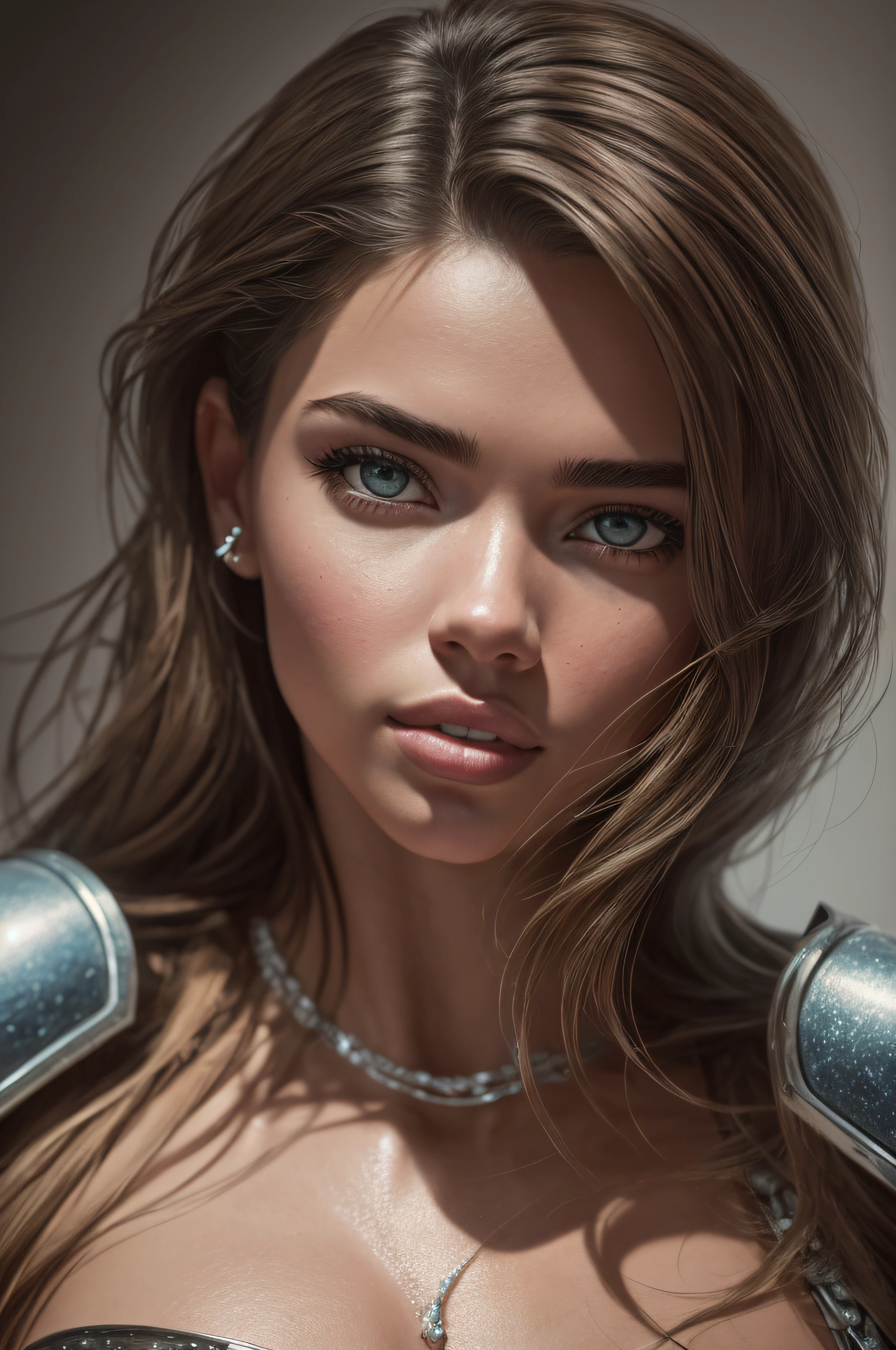 model Adriana Lima, photorealistic, photography, masterpiece, realistic, realism, photorealism, high contrast, photorealistic Artstation 8k HD digital art trend high definition and realistic skin texture detailed, ultra detail, realistic skin texture, armor, best quality, ultra high definition, (photorealistic: 1.4),, high resolution, detail, raw photo, Re sharp, by Lee Jefferies Nikon D850 Film Stock Photo 4 Kodak Portra 400 Camera F1.6 Rich Color Ultra Real Realistic Lens Realistic Textures Dramatic Lighting Unreal Engine Trending at Art Station Cinestill 800,