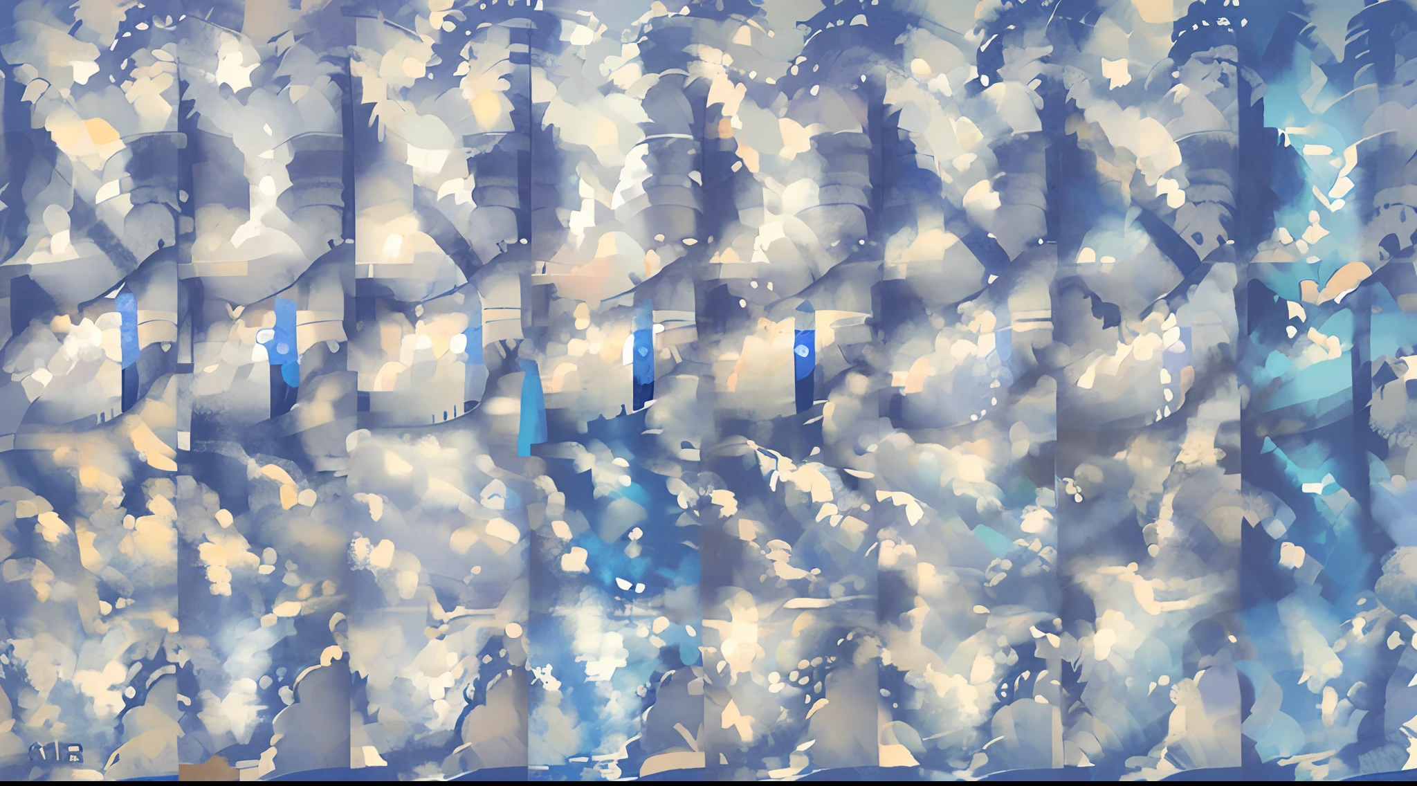 simplebackground, Textured, Left and right colors, White on the left, Blue on the right, high-class, ccurate, Super detail, High details, High quality, 8K, A high resolution
