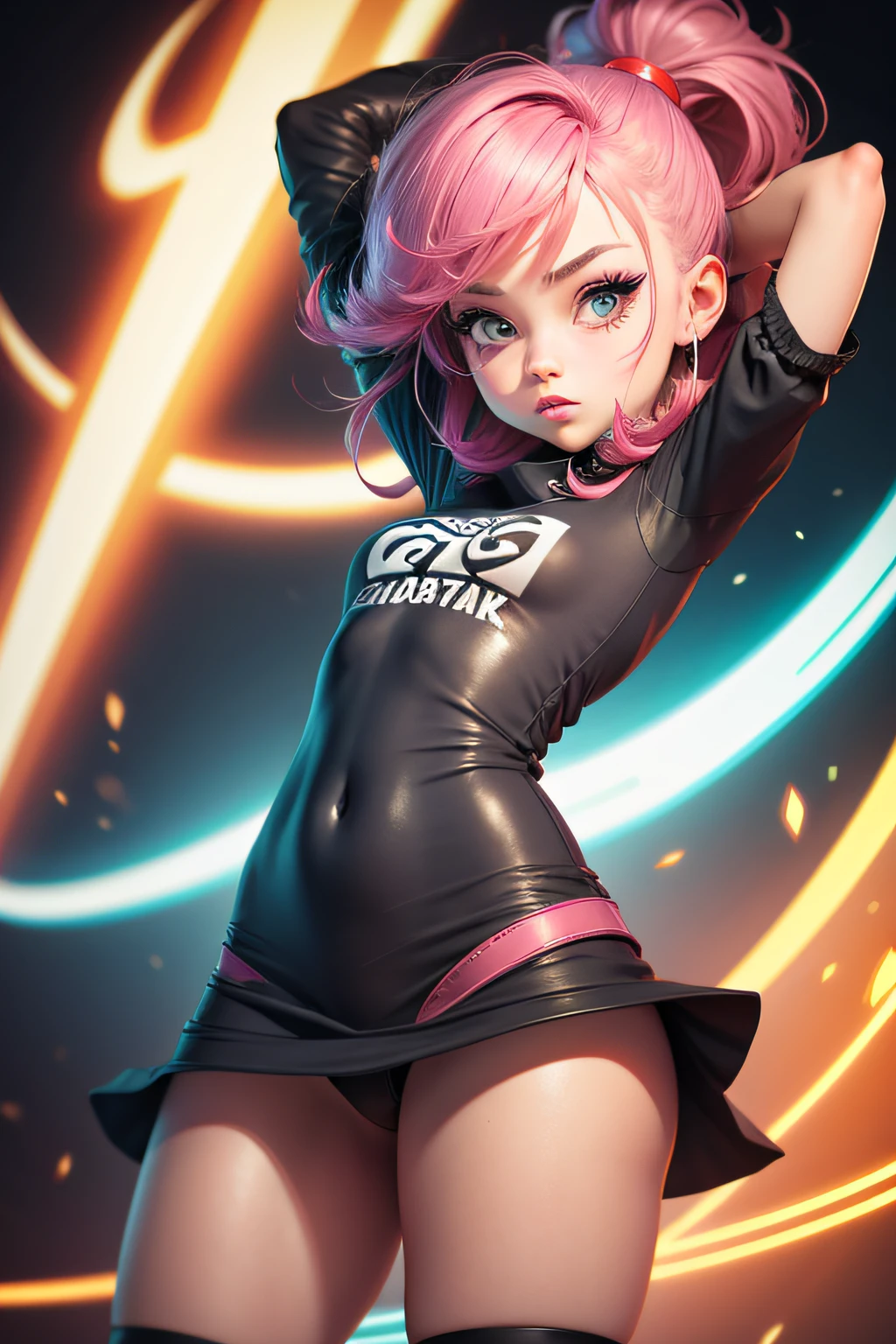 Cartoon girl