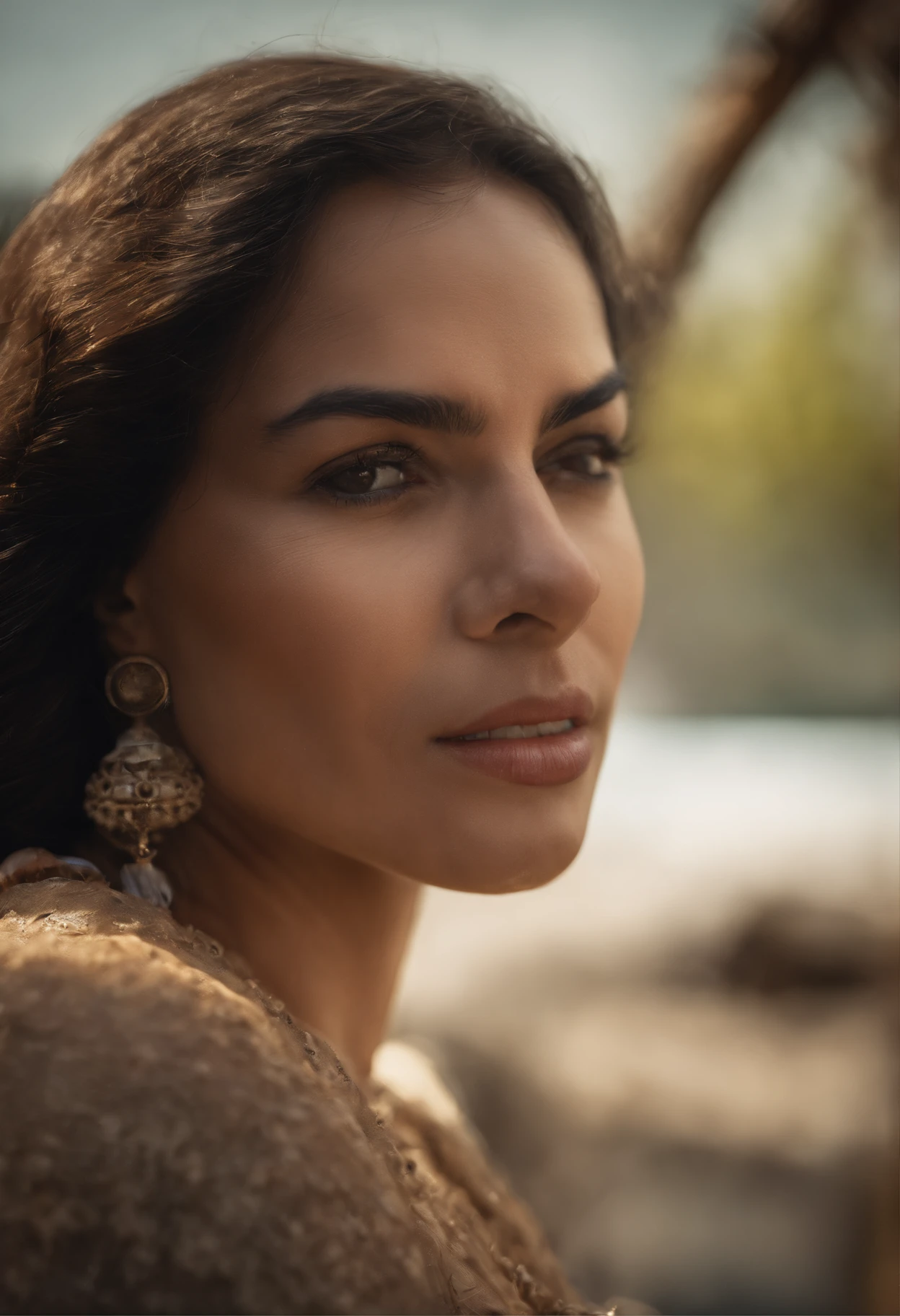 south asian facial features. girl. Should look very beautiful. pretty. Highly detailed and hyper realistic. The skin texture should be highly detailed and extremely accurate. thick black hair and brown eyes. Face must be accurate. Highly detailed face and facial features. Extremely accurate representation of face and facial features. Face should be highly detailed and hyper realistic. Every thing from the body should be extremely perfect and realistic. hyper realistic. Skin texture is natural and realistic. Face is realistic and extremely detailed. Eyes are detailed and accurate. Highly accurate. eyes should be realistic and accurate. hyper detailed. perfect details. realistic proportions. hyper realistic skin texture. smiling. black eyes. eyes are black. Clothed. Hyper realistic and accurate