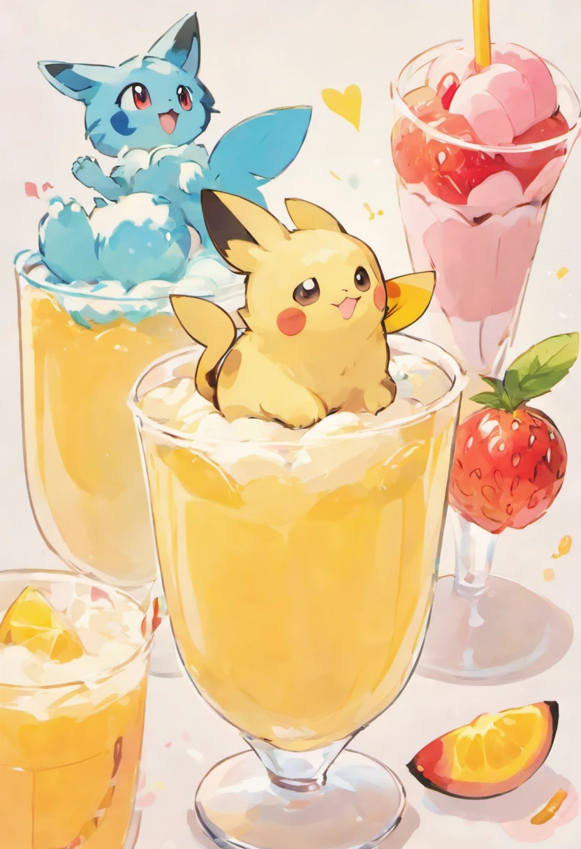 Buffy,drinks,pussycat,Fruit drinks,Ice cream drinks,A drink,Beautiful,sweet,delicious,Increased appetite,summer day