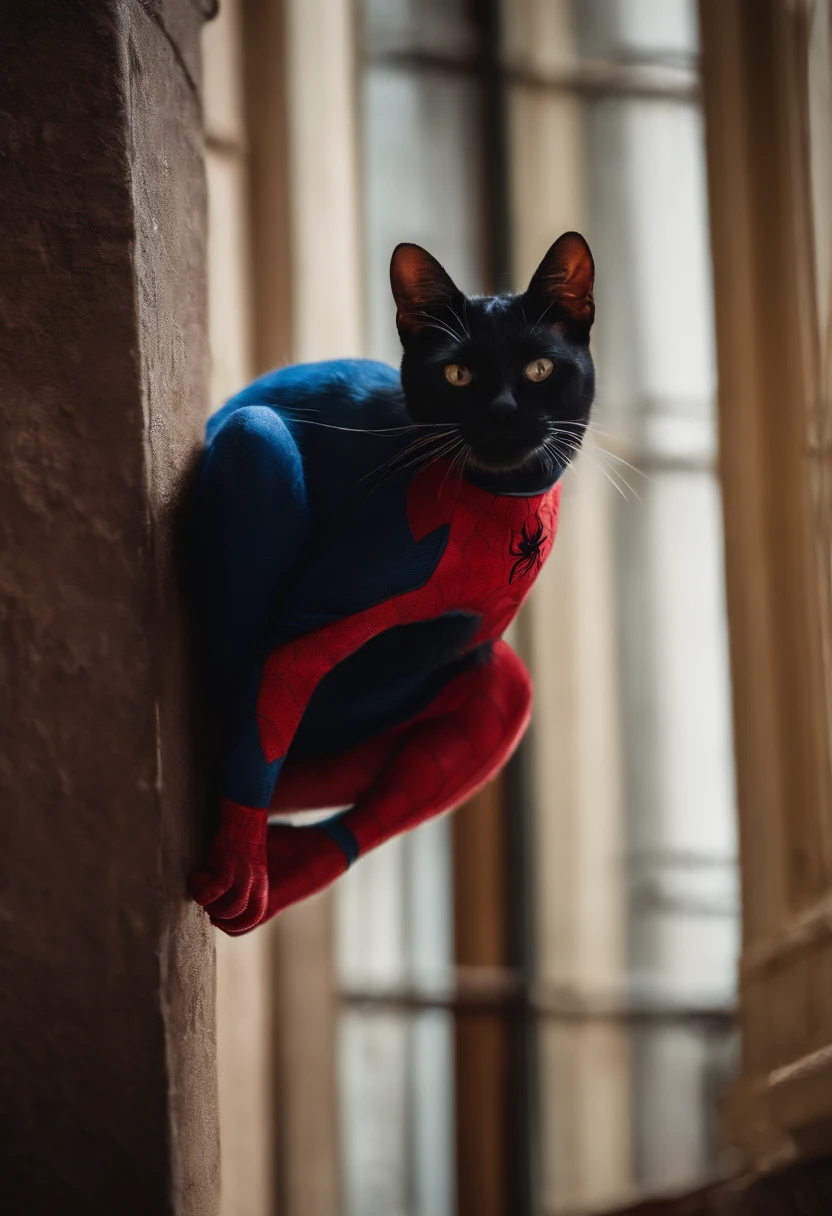 spider-man、Cat with only a face
