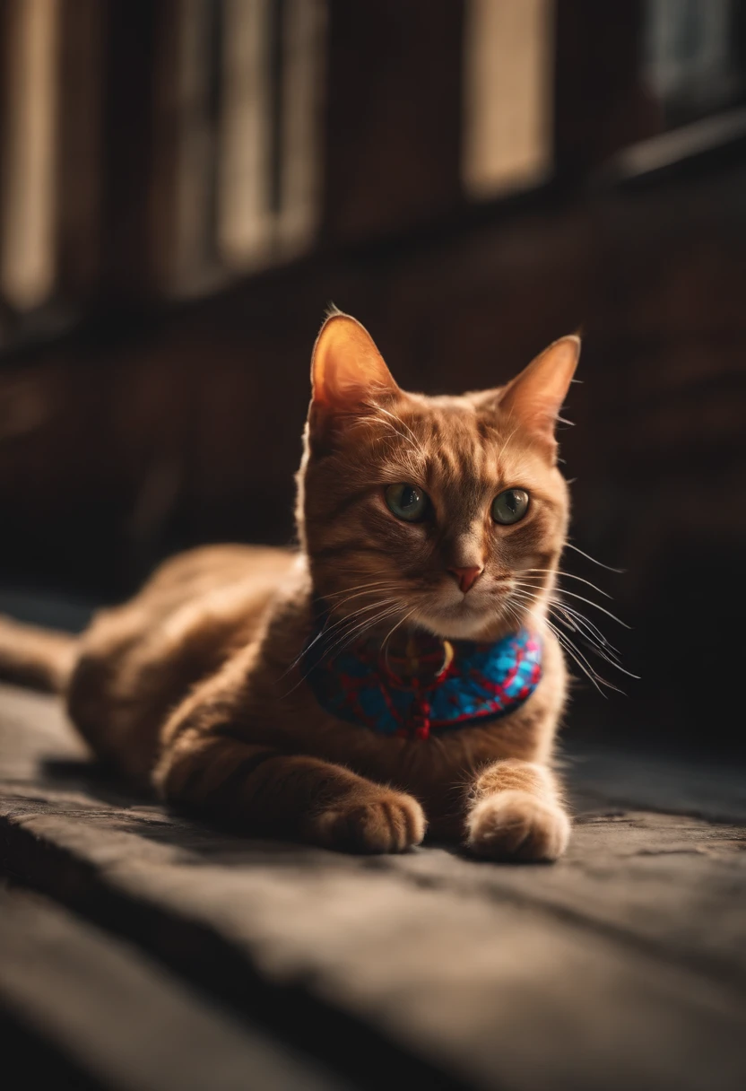 spider-man、Cat with only a face