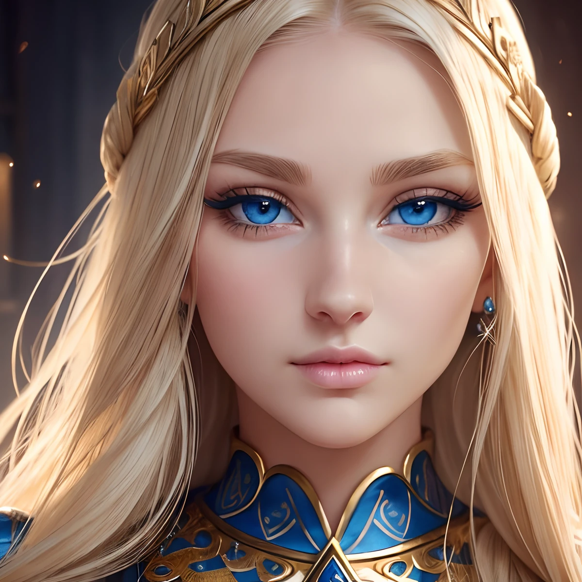 (blue-eyed blonde women:1.1), (goddesses:1.1), (long hair:1.1), (fleshy lips:1.1), (round nose:1.1), (square chin:1.1), (beautiful detailed eyes:1.1), (beautiful detailed lips:1.1), (extremely detailed eyes and face:1.1), (long eyelashes:1.1),