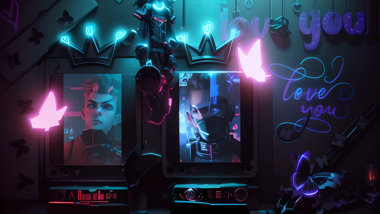 Change background cyberpunk handsome boy, realistic face, 8k, ultra realistic,
