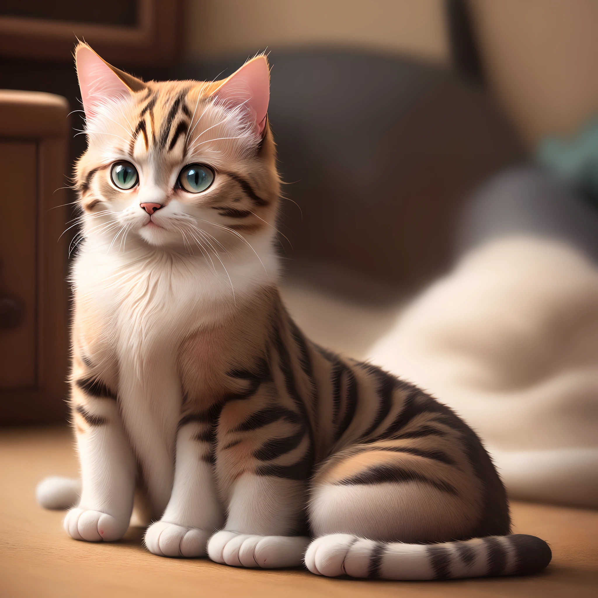 Cat cute little