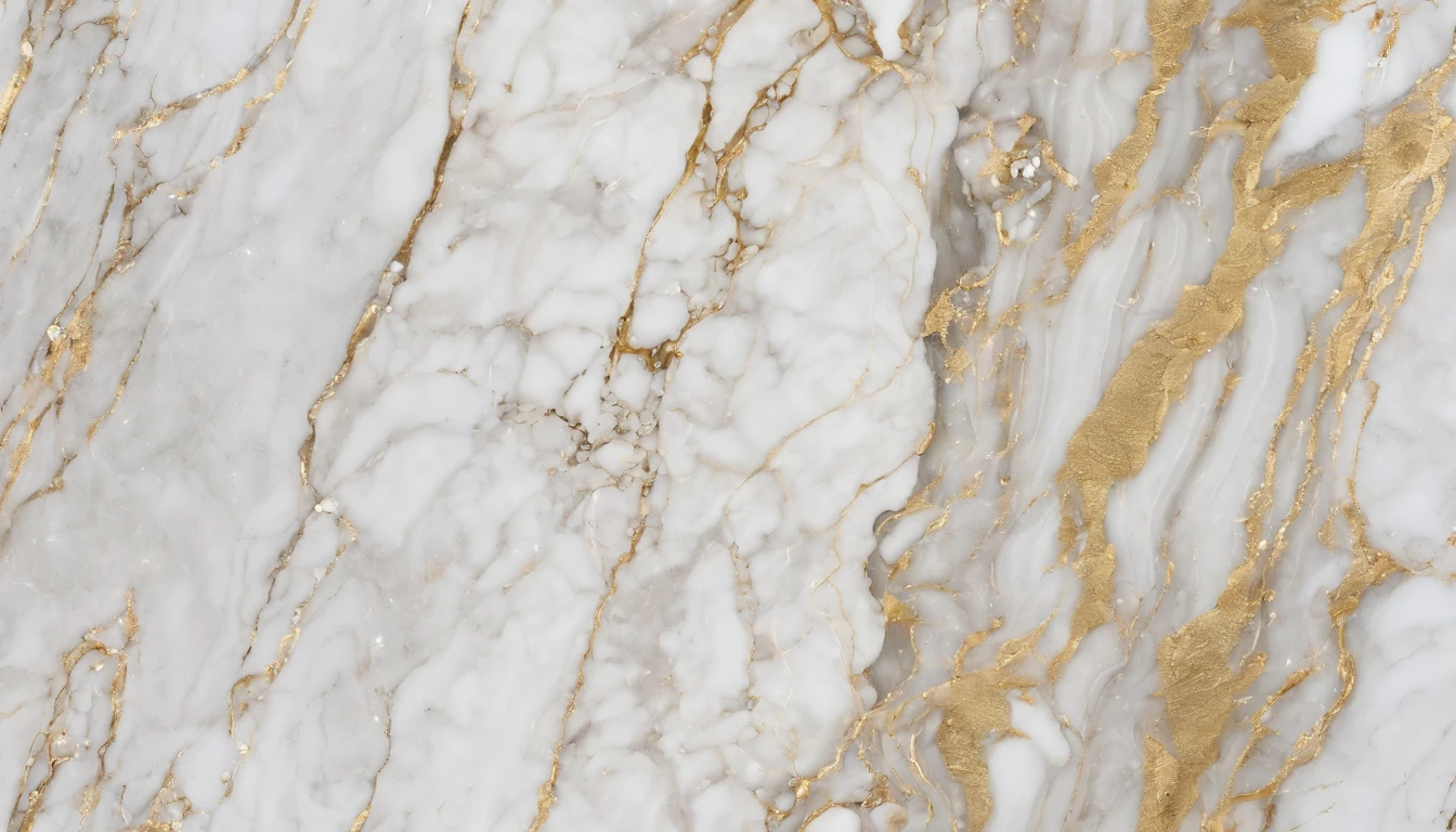 marbled,Jazz white marble texture,Quartz stone,Clear texture,Big rift,Natural stone grains,Pearl white,Gold fine texture