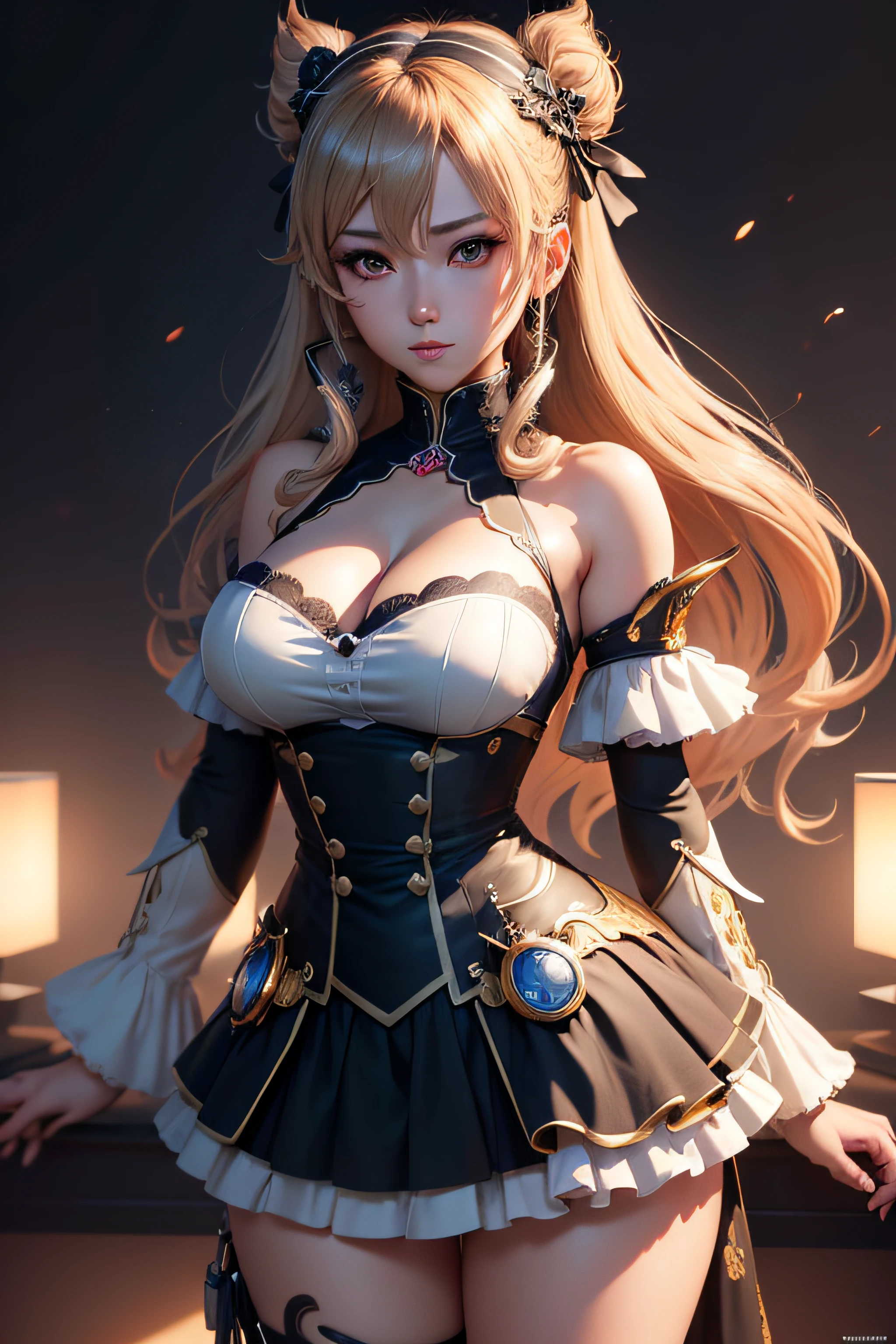 (Extremely detailed CG unified 8K wallpaper), (Masterpiece), (Best Quality), (Super Ultra Detailed), (Best Terumi Mei Illustration), (Best Shadow), (Sharp Eyeliner, Eyeshadow, Detailed Eyes:1.1),, ,break free, IWS2000,