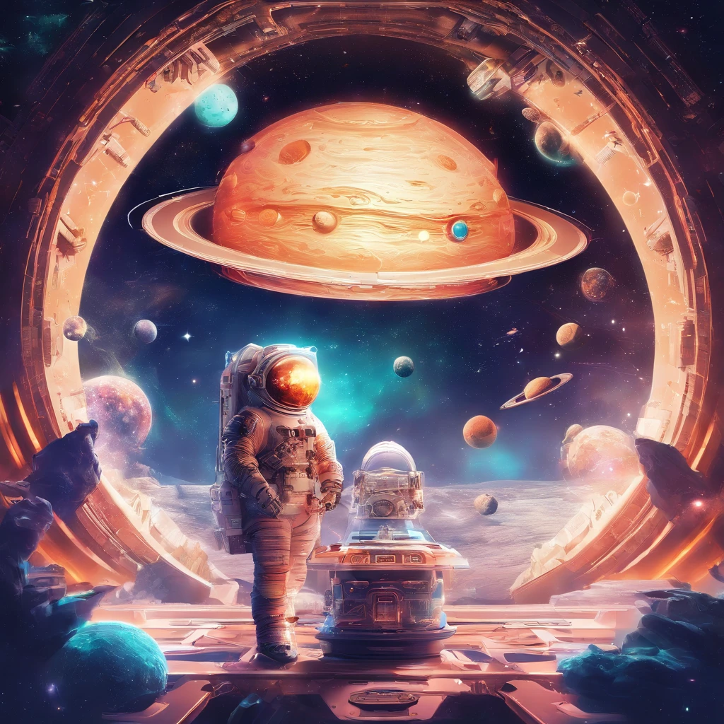 edgBunny,Eat mooncakes,laurel,themoon,The light is depicted in detail,orange tint,oc rendered,high qulity,tmasterpiece,Hyper-realistic,Ultra photo realsisim,8K,super-fine,ultra - detailed,Ultra-wide angle of view,dynamic viewing angle