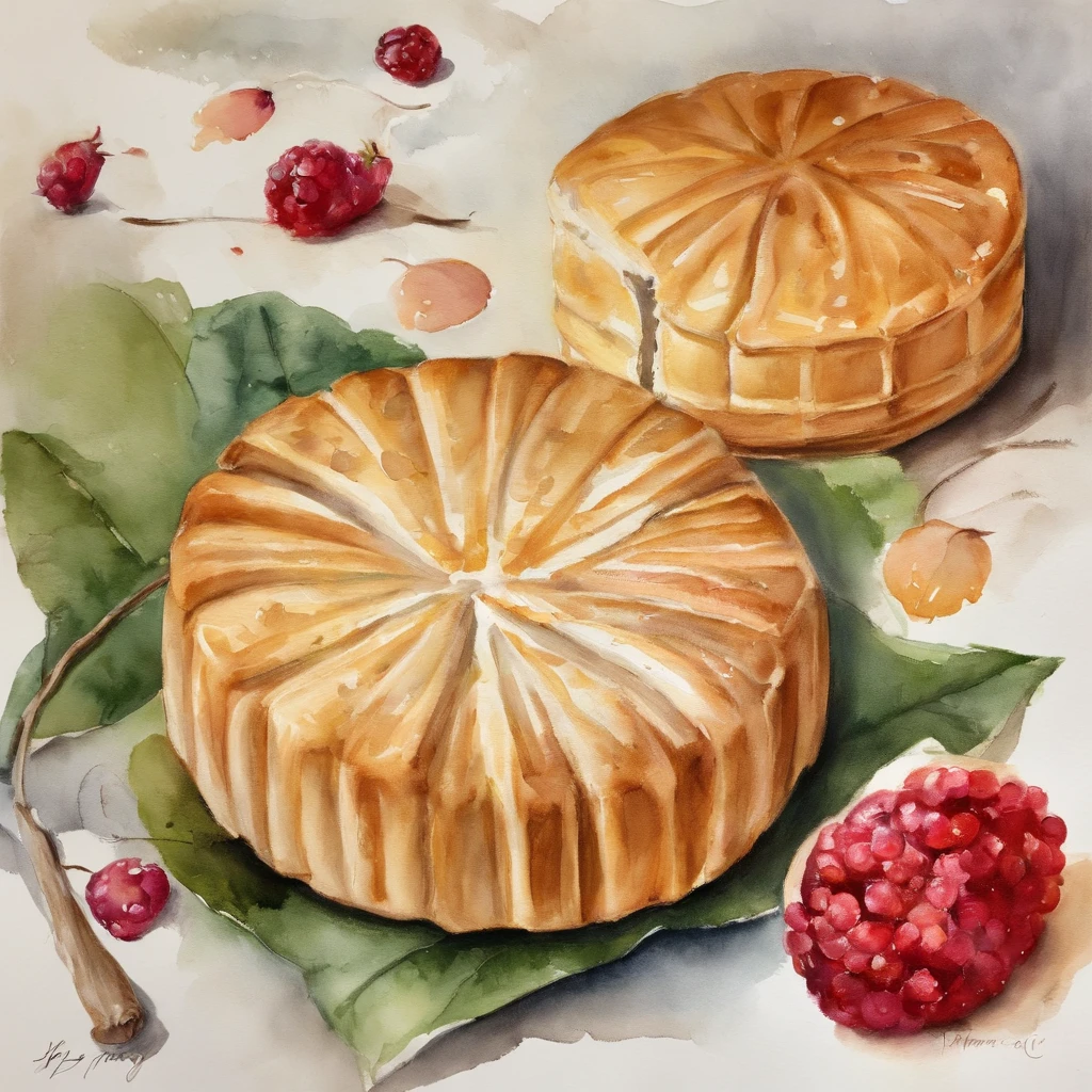 edgBunny,Eat mooncakes,laurel,themoon,The light is depicted in detail,orange tint,oc rendered,high qulity,tmasterpiece,Hyper-realistic,Ultra photo realsisim,8K,super-fine,ultra - detailed,Ultra-wide angle of view,dynamic viewing angle