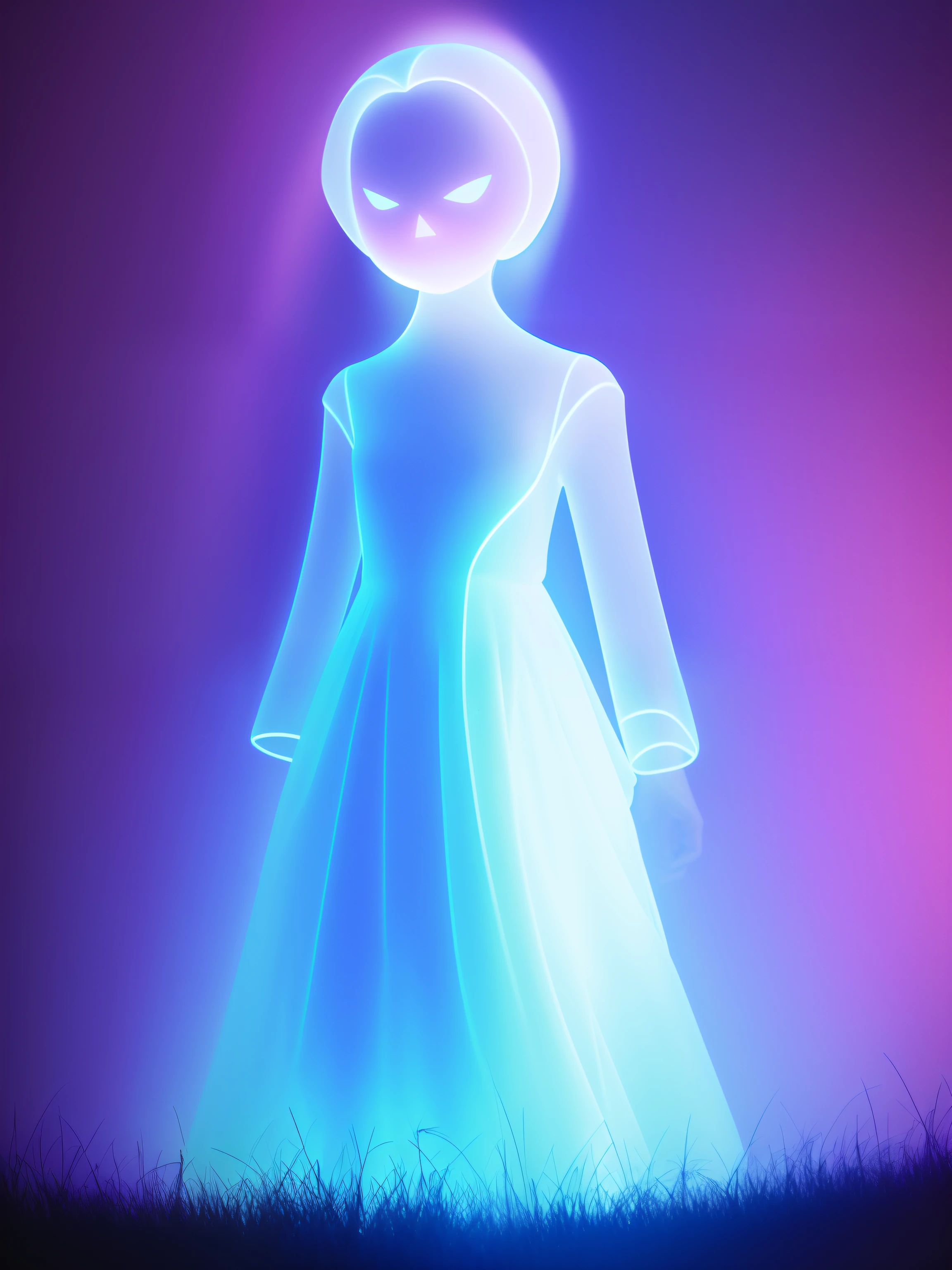 Ghostly being
