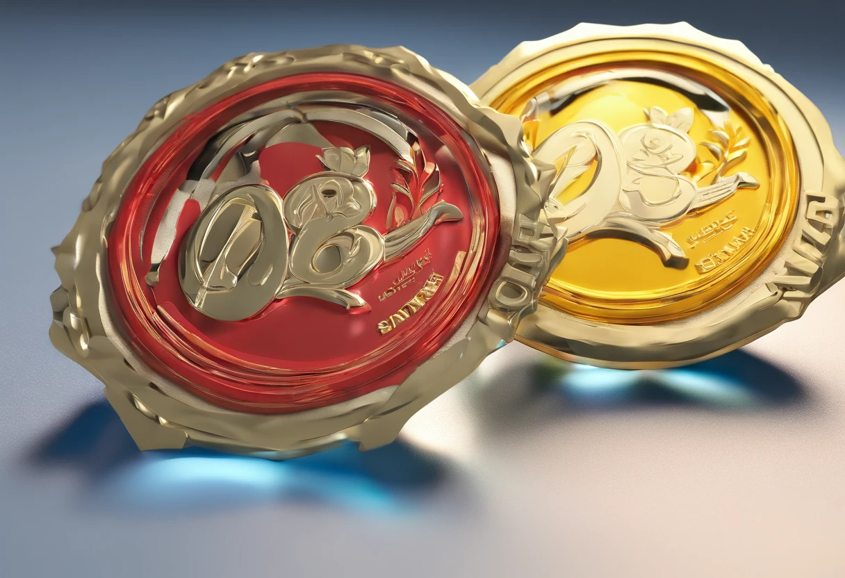 Water material medals
