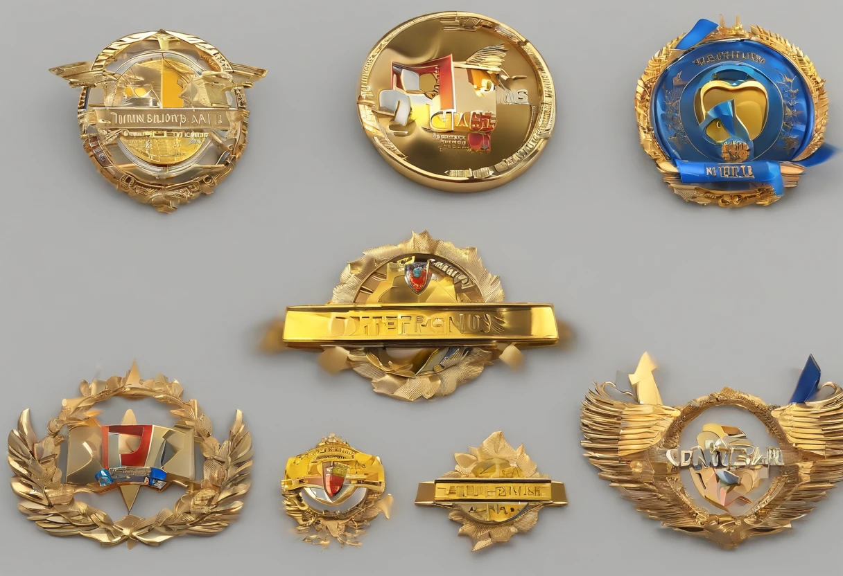 Splash material medal