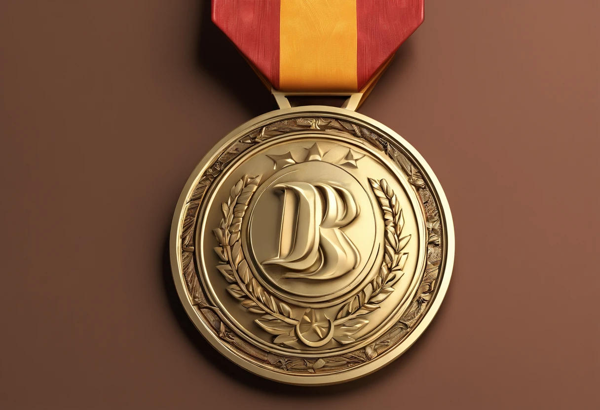 Splash material medal