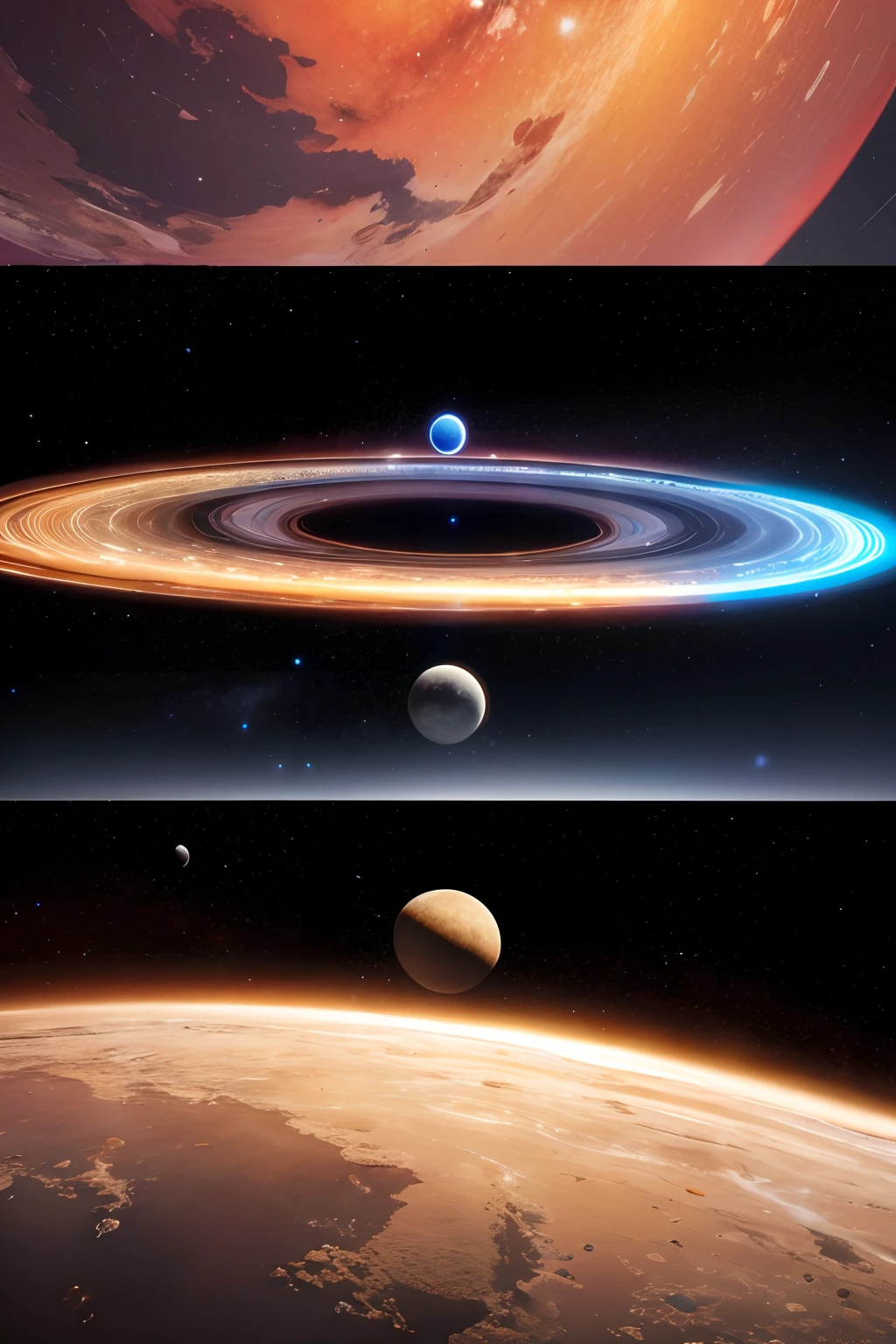 Nine planets ,Vortex Nebula