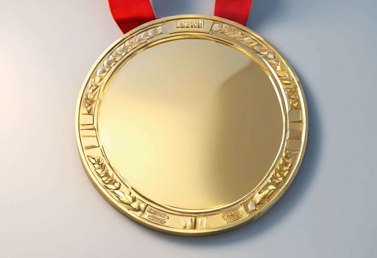 Glass medal