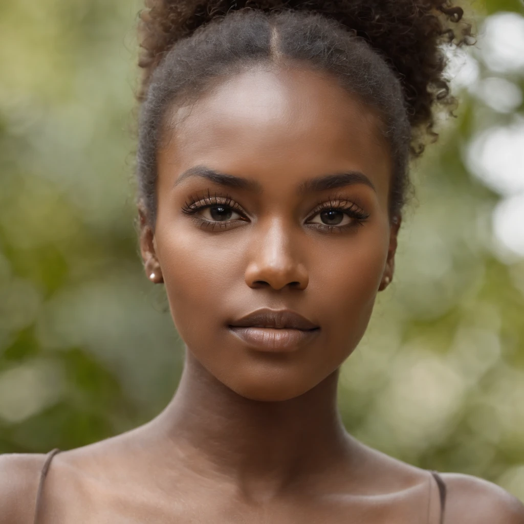 des tresses africaine loocks)),((Dark African skin, Very deep ebony skin)), ((Its beauty is undeniable)), ((Excited cute face)), ((Hyper detailed perfect eyes,)), ((Pose mignonne)) showing off its generous curves, ((Langue sortie)), ((Seductive )), sexy, (( nuisette dentelle) vue sure tout le corp , half-naked, (( peau)), ((debout, Vue de face)), ((toucher ses propres cheveux dans une pose sexy)), ((dehors, Ville publique)), Sharp Focus CGI, photoreallistic, High detail, Realstic, Masterpiece, absurdes, Best quality, on the beach, Hdr, High quality, high-definition, Extremely detailed, 8k wallpaper, Intricate details, 8K UHD, Full-HD, (photo realist:1.2), contraste, intense illumination, lighting cinematic, natural lighting, hard light, contre-jour, Illumination globale, occlusion ambiante