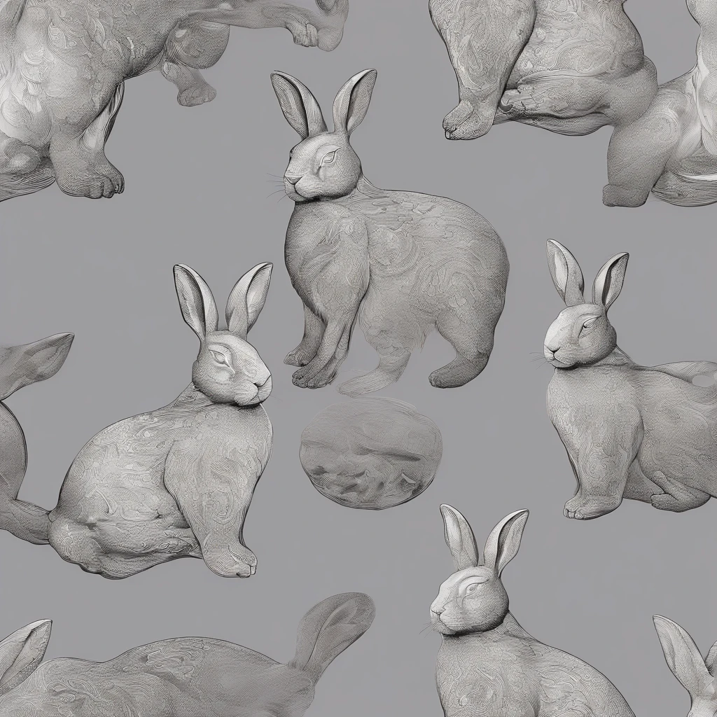 Moon,hisui,semi transparent,treasures,precious,Beautifully carved,,Cute rabbit shape