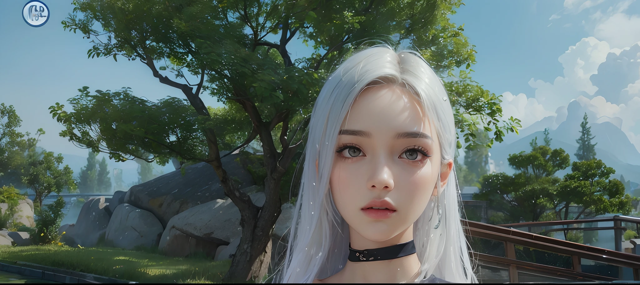 (Best quality, 8k, Masterpiece :1.3), (realistic, photorealistic: 1.37), (1girl), (Pretty woman in her 20s), (slim), (emphasizing slender abs :1.3), (Japanese), (loose white shirt, tight jean shorts that accentuate her big buttocks), (random pose), (wet body), (long hair, random hairstyle), (large breasts :1.3), (outdoors), (Ultra-detailed face), (Detailed eyes), (Double eyelids), (eyeshadow intensifying), (many eyelashes), (long legs), (professional lighting), (photon mapping), (radiosity), (looking directly at viewer)