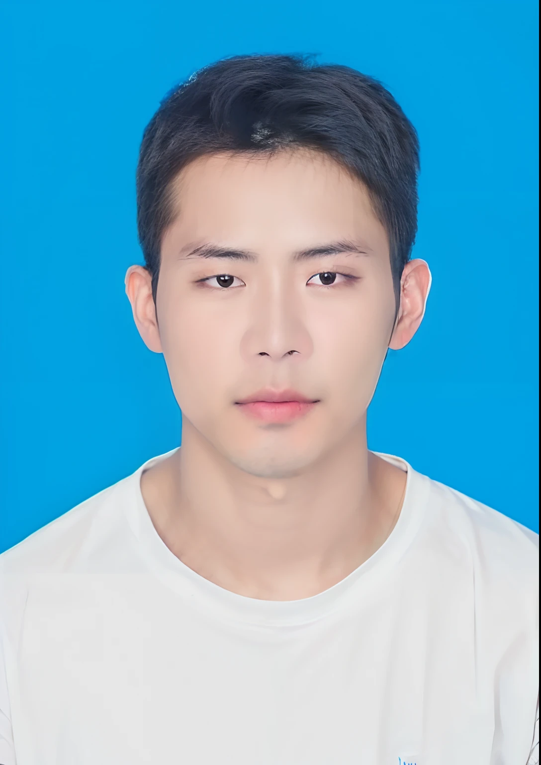 arafed man with a white shirt and a blue background, hoang long ly, phong yintion j - jiang geping, xiang duan, nivanh chanthara, zeng fanzh, xintong chen, yanjun cheng, bao pham, quy ho, yintion j - jiang geping, huifeng huang
