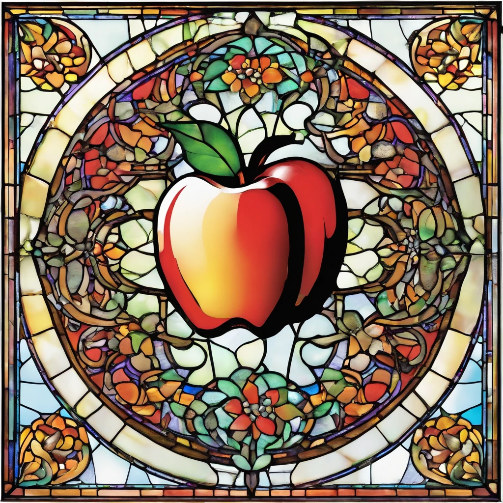 A whole apple (Half an apple: 1.2) gradually (Stock: 1.3), Half an apple, Eaten by mold, Mold infestation, decay, Two objects of the same shape, The apple rots at one end, 35mm lens, mysterious, Mystical, symbolic, Intricate, Detailed.