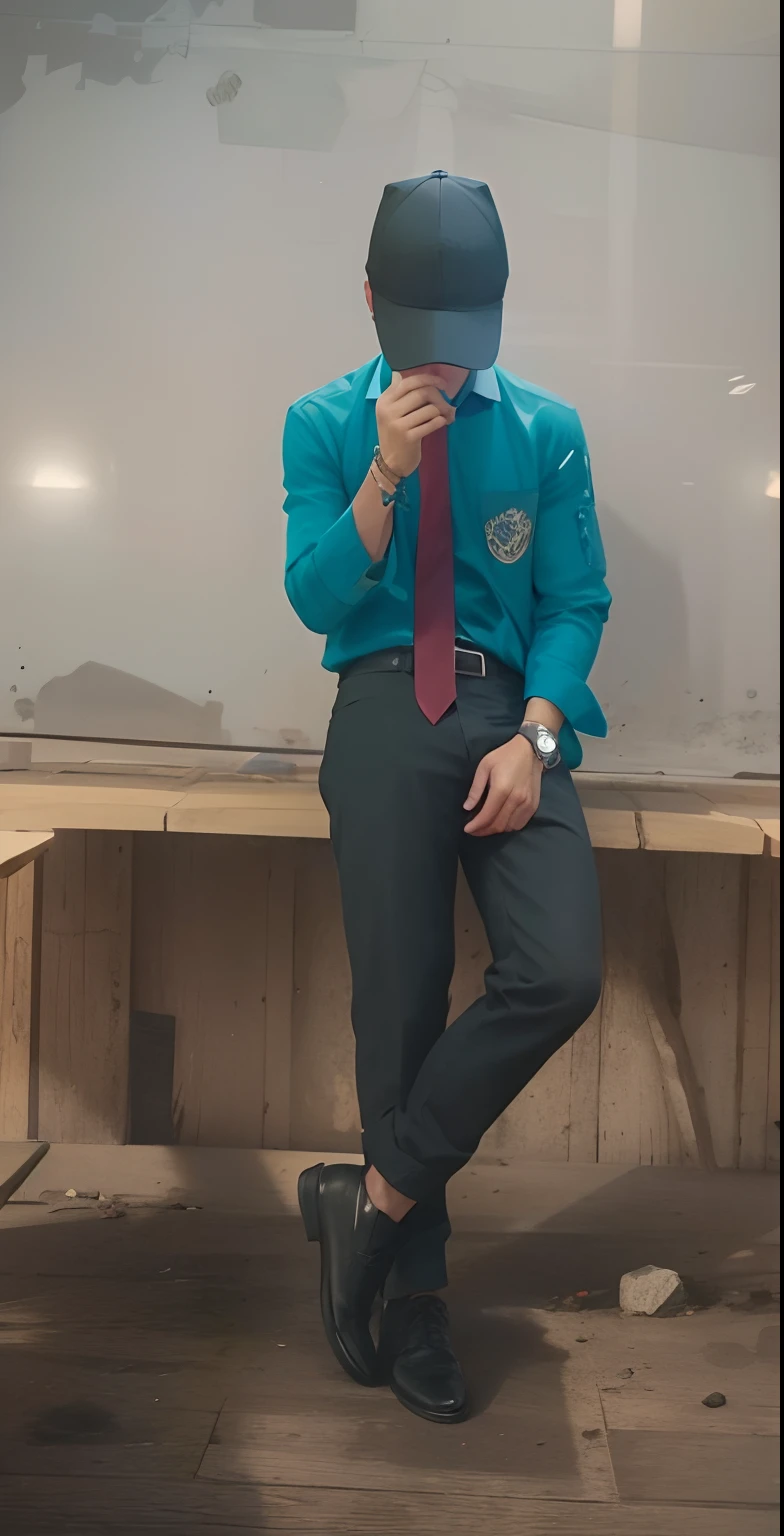 Handsome boy ultra realistic, --v 4