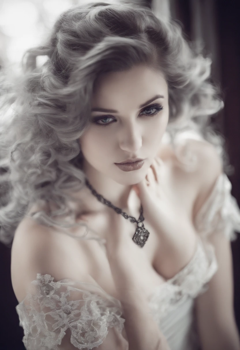 RAW photograph, 1girl, 21 years old, dark pink hair, silver choker necklace, delicate silver watch, plunging neckline skin tight dress, (realistic:1.3), finely detailed, quality, (masterpiece:1.2), (photorealistic:1.2), (best quality), (detailed skin:1.3), (intricate details), dramatic, ray tracing, photograph, 1920's stateroom, Bathed in shadows, Visual novel, Hopeful, Moonlight, film grain, Kodak gold 200, Depth of field 110mm, Flickr, erotic pose, small breasts, perfect facial features, shy