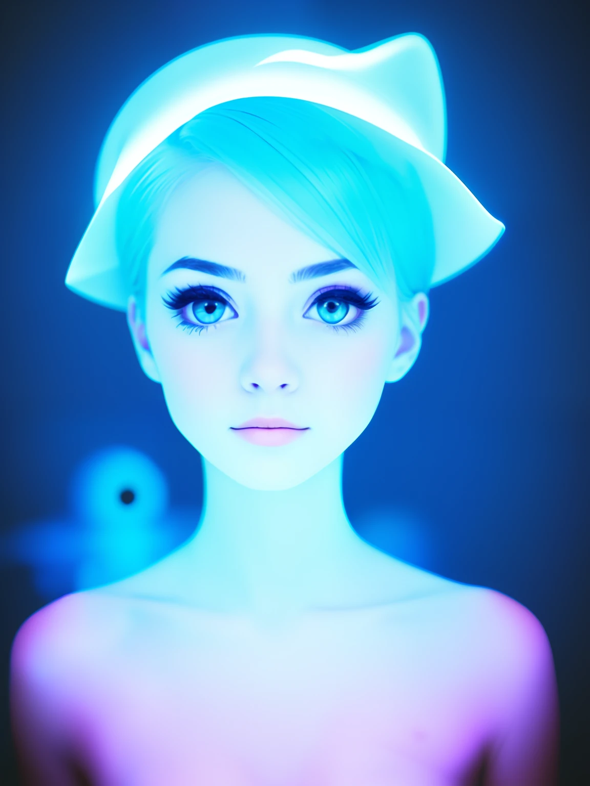 Ghostly being