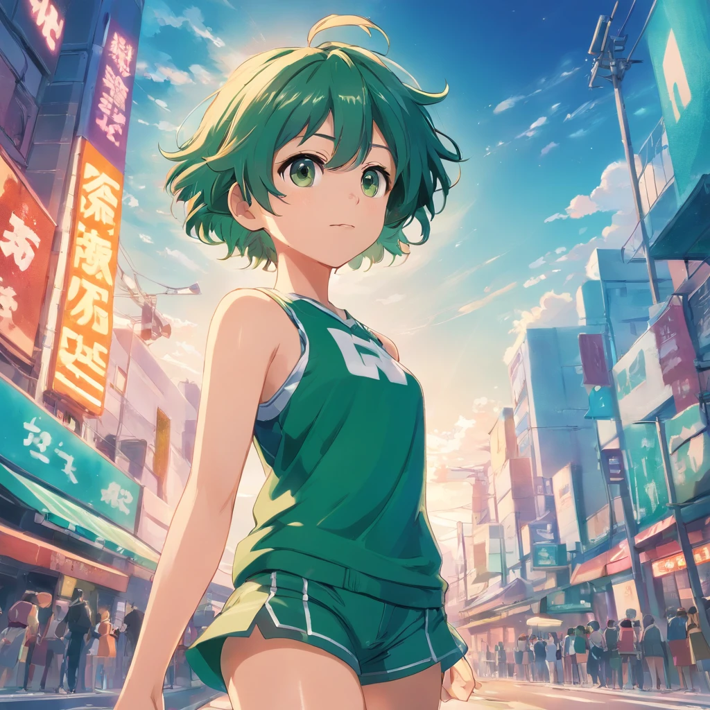 ​masterpiece, top-quality, 4K, Animeman Midoriya, My Hero Academia, My Hero、Ochako