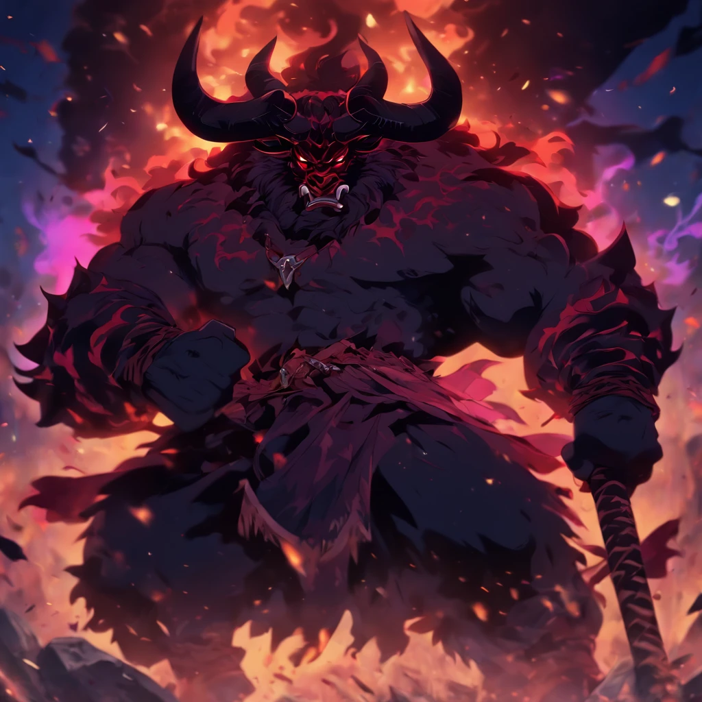 Bull Demon King with an axe