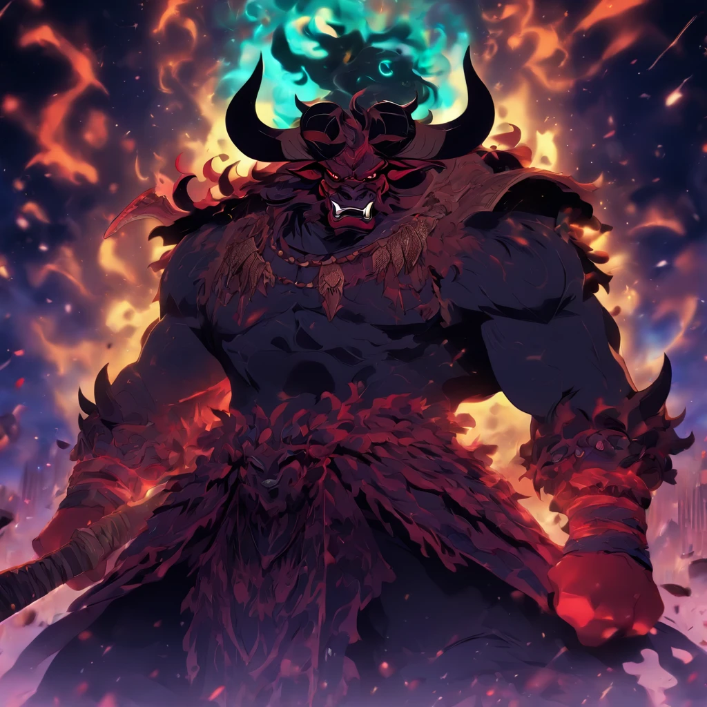 Bull Demon King with an axe