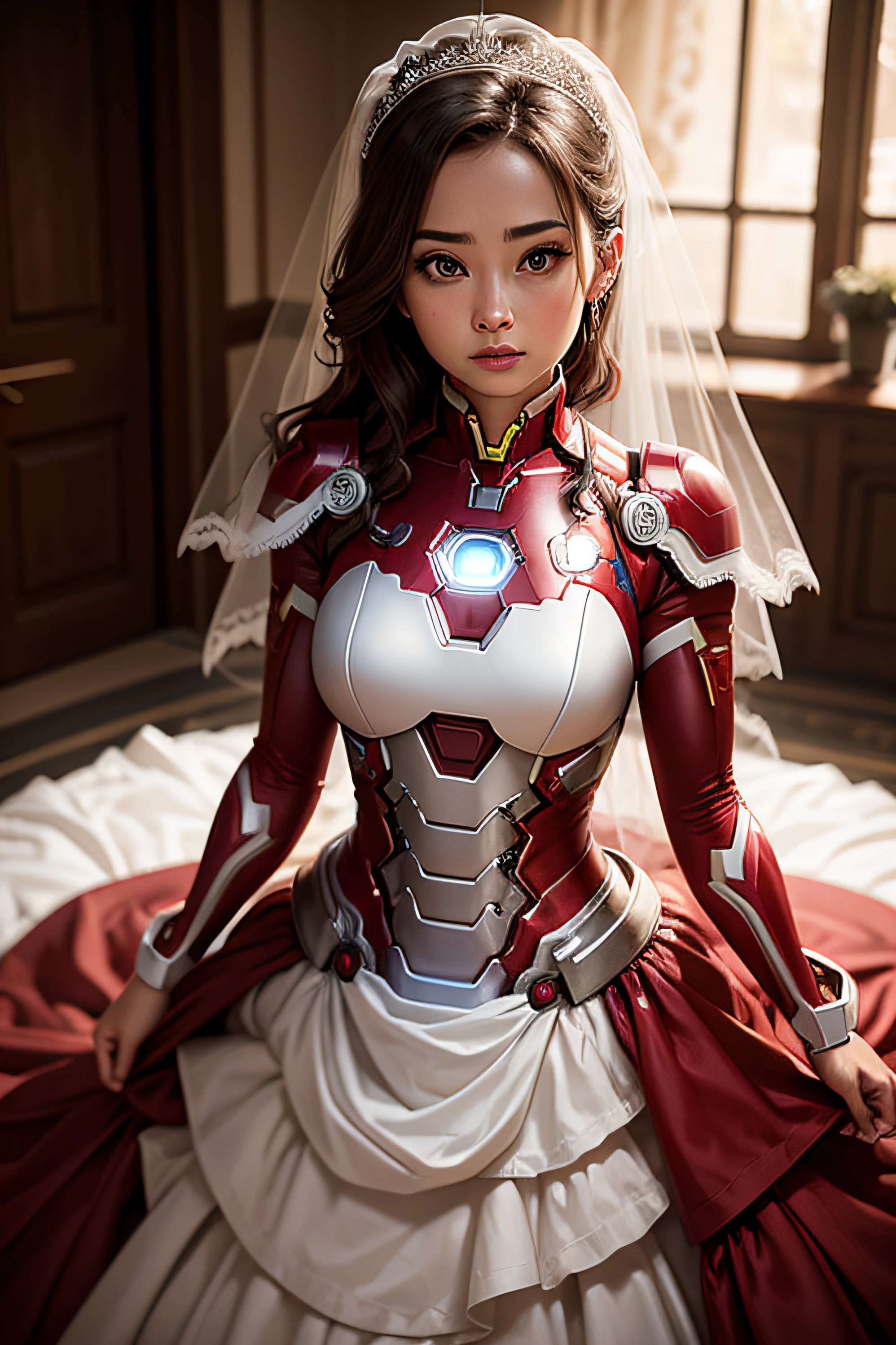 Iron Man wedding dress